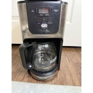 Mr.‎ Coffee BVMC-JPX37 Programmable Coffee Maker, Stainless Steel, 12-Cup
